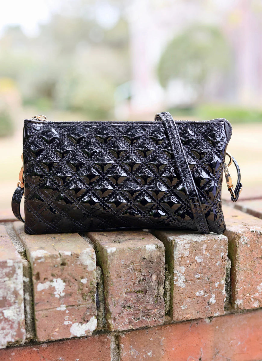 Liz Crossbody Bag in Bronzite