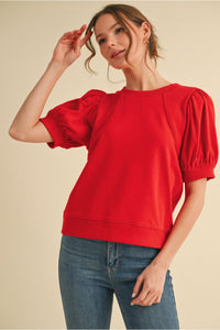 Fiery Red Top