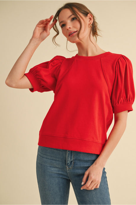 Fiery Red Top