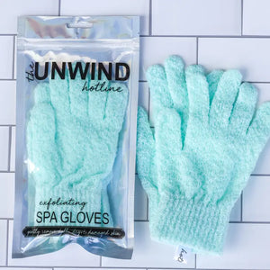 Exfoliating Spa Gloves - 2 Colors