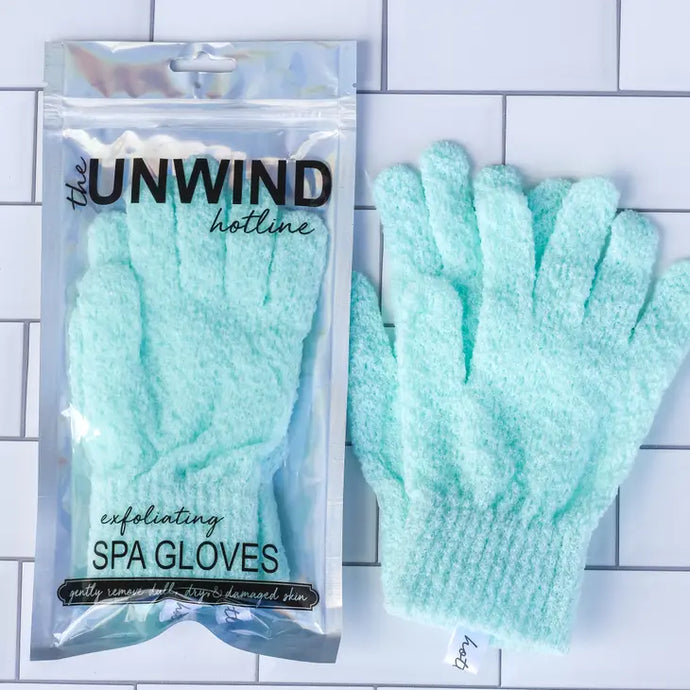 Exfoliating Spa Gloves - 2 Colors