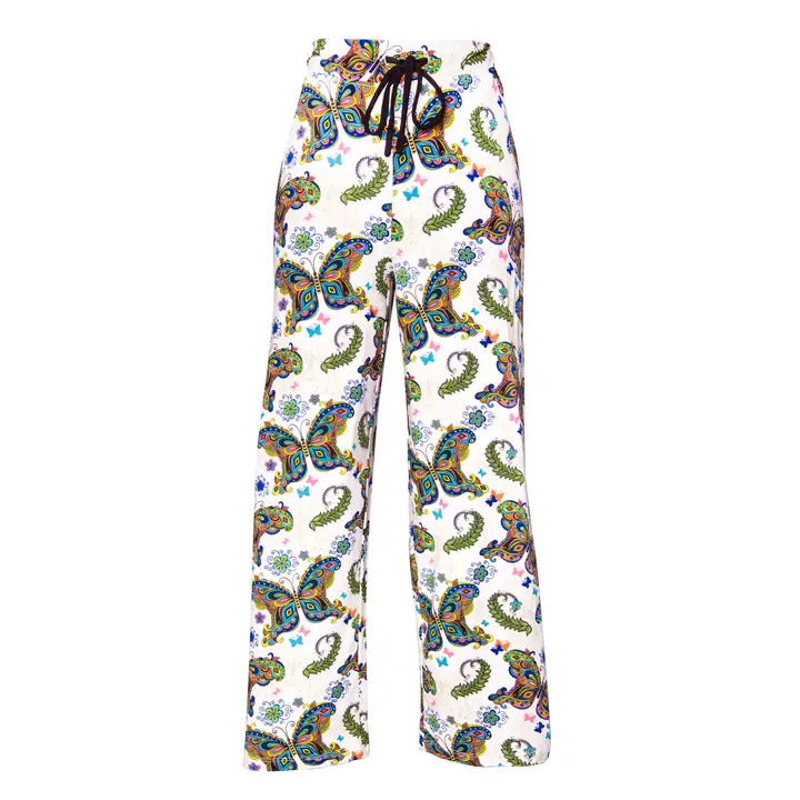 Amanda Blu Butterfly Pajama Pants