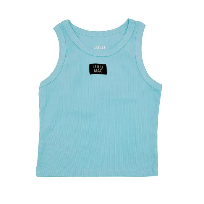 LULU MAC Turquoise Tank