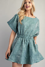 Shimmer and Sage Dress