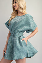 Shimmer and Sage Dress