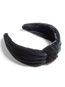 Knotted Velvet Headband - 3 Colors