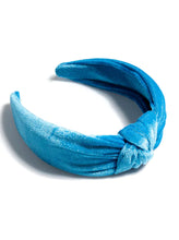 Knotted Velvet Headband - 3 Colors