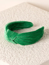 Knotted Velvet Headband - 3 Colors