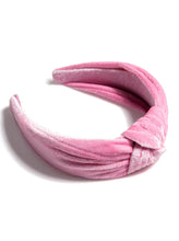 Knotted Velvet Headband - 3 Colors