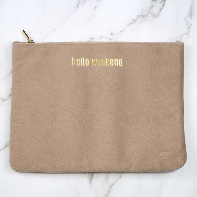 Velvet Cosmetic Bag - Multiple Options