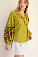 Chartreuse Top