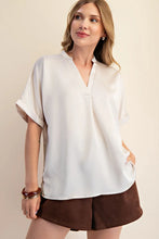 Everyday Essential Top - Slate Blue or Cream