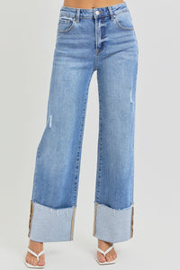 Risen Cuffed Up Jeans