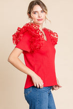 Lady in Red Top