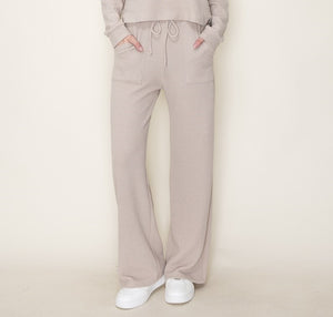 Taupe Knit Pants