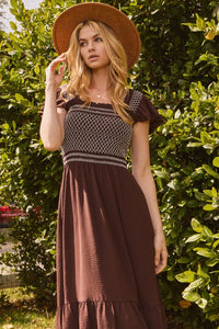 Brown to Earth Dress - Regular & Curvy