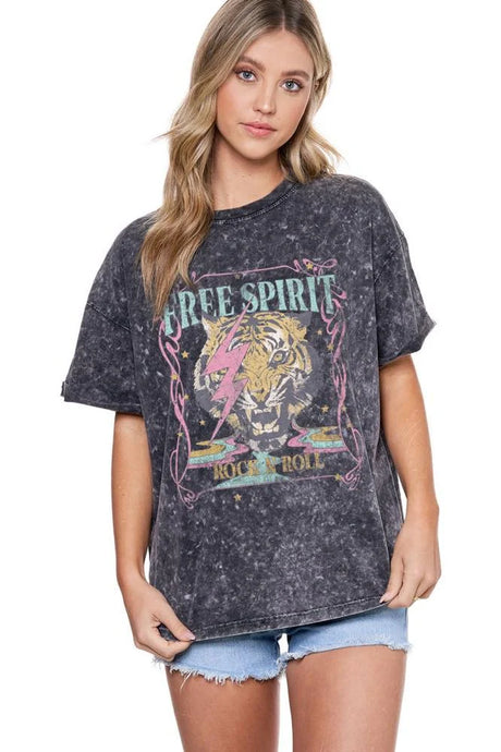 Free Spirit Tiger Tee