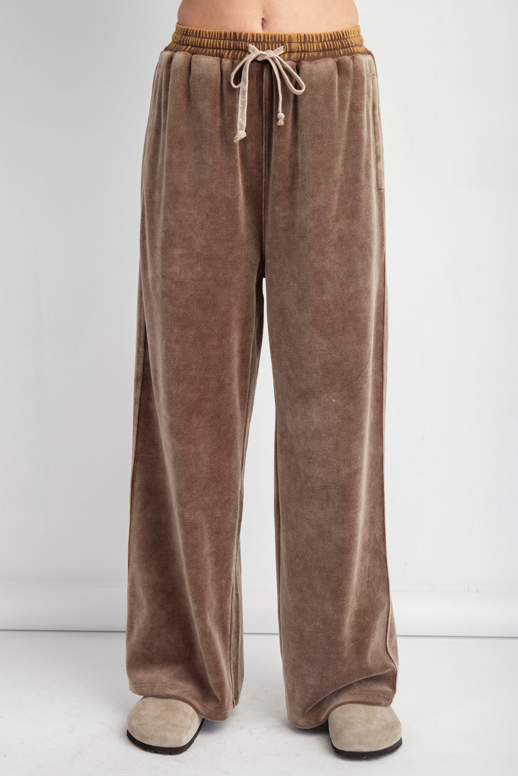 Mocha Velvet Pants