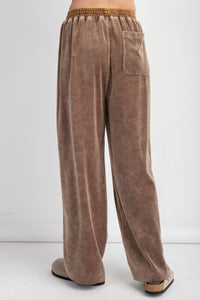 Mocha Velvet Pants