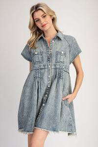 Cline Denim Dress