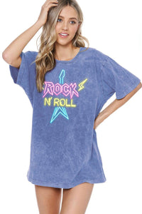 Rock N' Roll Neon Tee