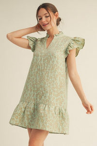 Fountain Green Dress