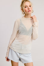 Rhinestone Layering Top - Black or Cream