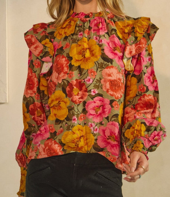 Floral Frock Top - Regular & Curvy