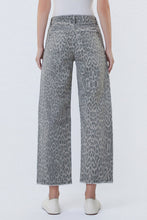 Vervet Grey Leopard Barrel Jeans