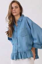Washed Denim Top - Regular & Curvy