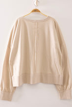 Cream Sweatshirt - Curvy