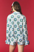 Nutcracker Velvet Pajama Set