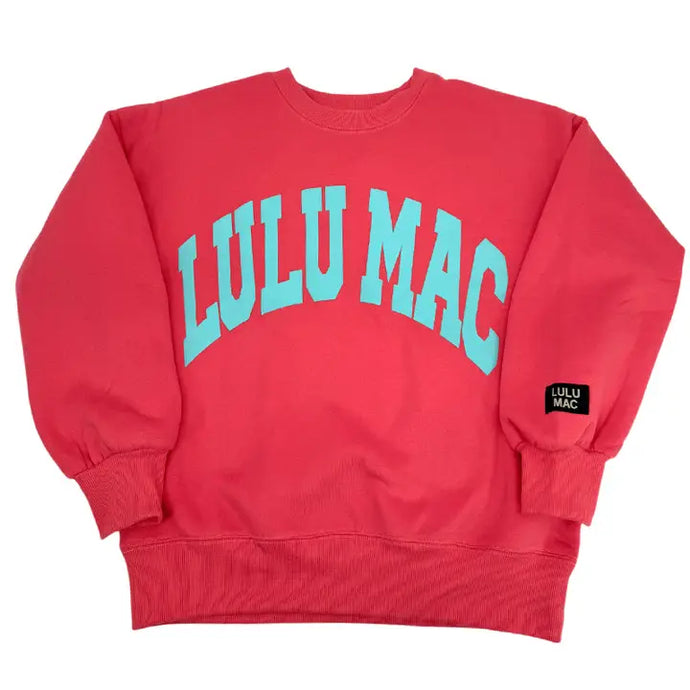 LULU MAC Coral Sweatshirt