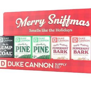 Duke Cannon Merry Sniffmas Soaps