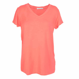 Amanda Blu Persimmon V-Neck Luxe Tee