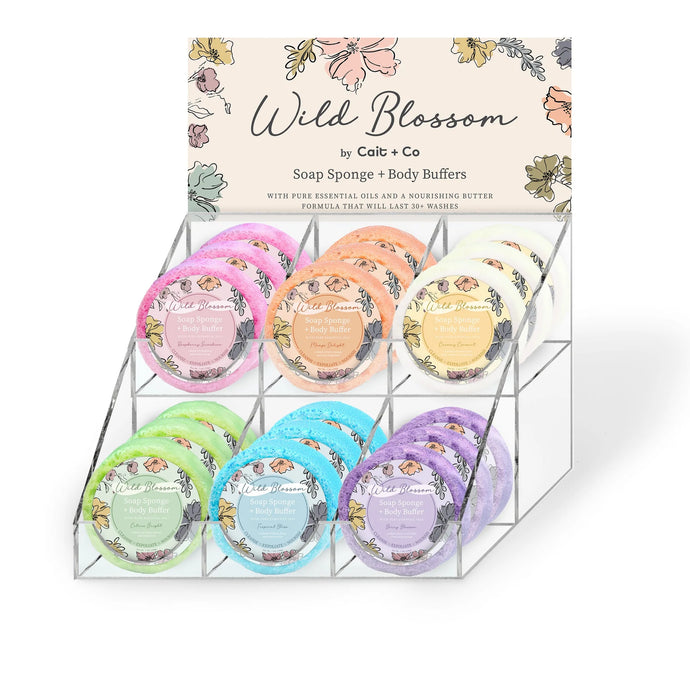 Wild Blossom Body Buffers - Multiple Options