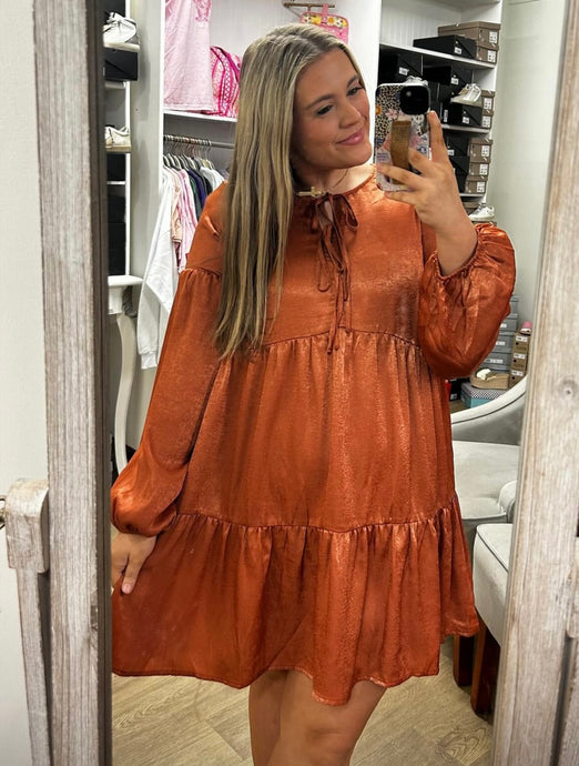 Copper Penny Dress