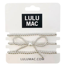 LULU MAC Bow Bracelet Set - Gold or Silver