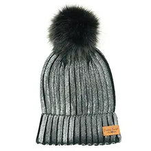 Glacier Knit Pom Hat - Multiple Options