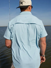 Burlebo Performance Fishing Shirt - Dusty Blue