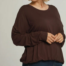 Easy Going Top - Brown or Cream
