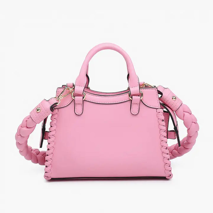 Alana Whipstitch Crossbody w/ Knotted Handle