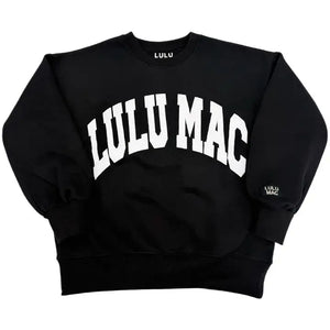 LULU MAC Black Sweatshirt