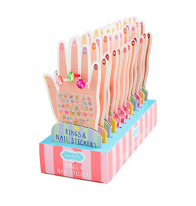 Rings & Nail Sticker Set