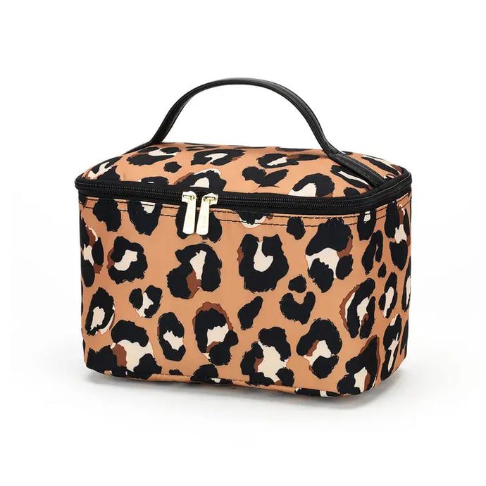 Spotlight Leopard Cosmetic Bag