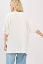 Amalfi Coast Elements Graphic Oversized Seamless Box Tee