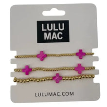 LULU MAC Cross Bracelet Sets - Multiple Colors
