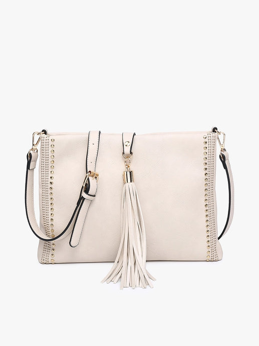 Marie Crossbody w/ Grommet Details - Multiple Options