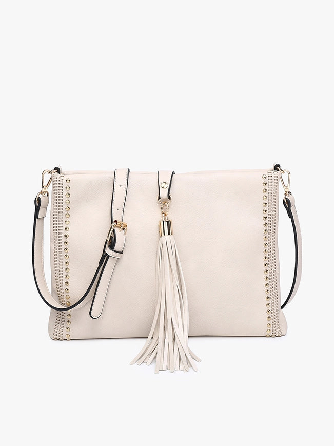 Marie Crossbody w/ Grommet Details - Multiple Options