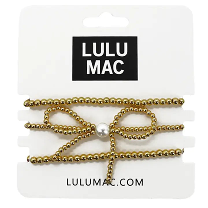 LULU MAC Bow Bracelet Set